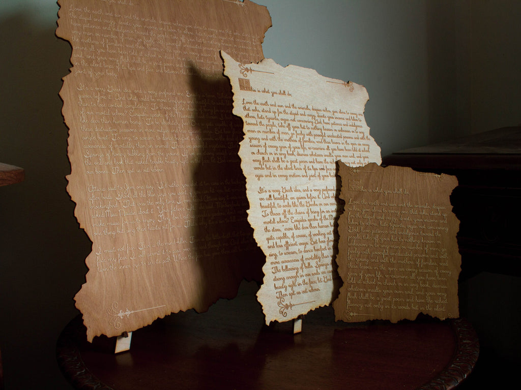 Wood engraved psalm | Custom Baptism Gift | Personalized First Communion Gift