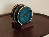Thumbnail for Personalized constellation wooden coasters.