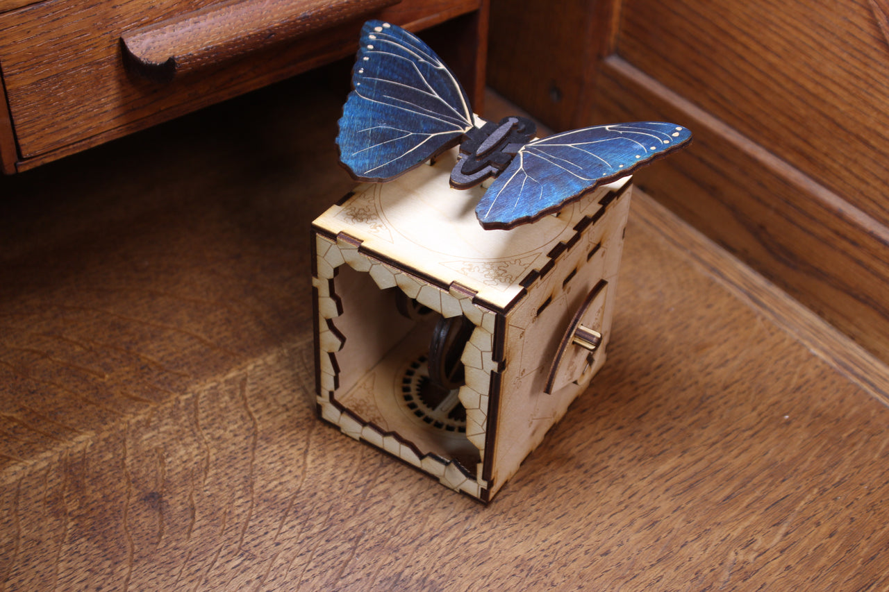 Blue Morpho butterfly automata