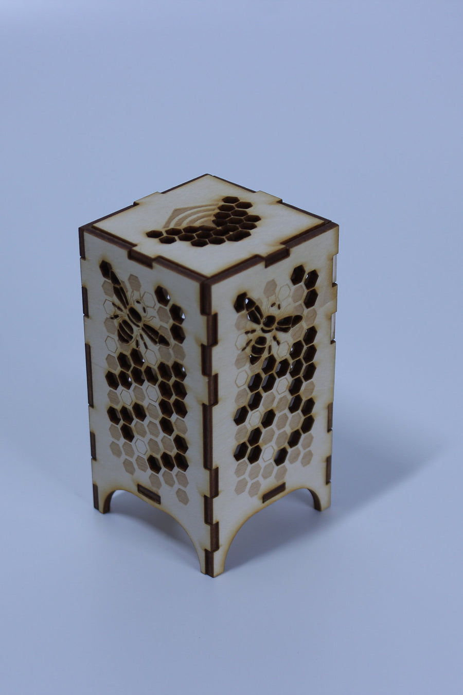 Bee Tea Candle Lantern